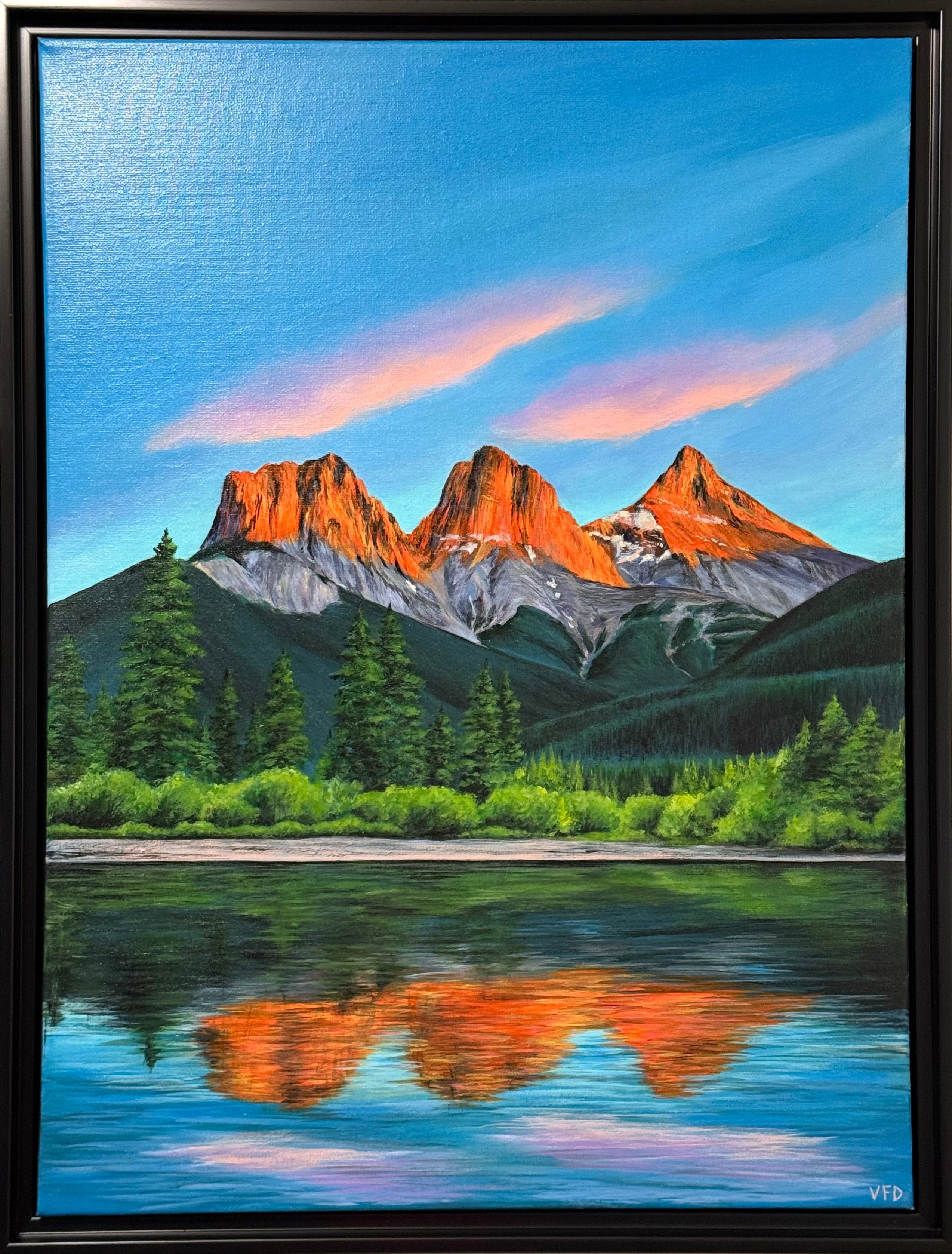 Three Sisters at Sunsest